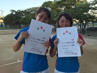 ソフトテニス部：大阪高校総体個人戦ブロック予選