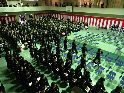 平成２６年度　第９０回卒業証書授与式
