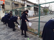 第２学年　清掃活動