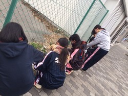 第二学年：第二回校内外美化活動