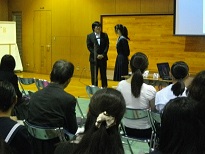 平成27年度：第1回中学生入試説明会
