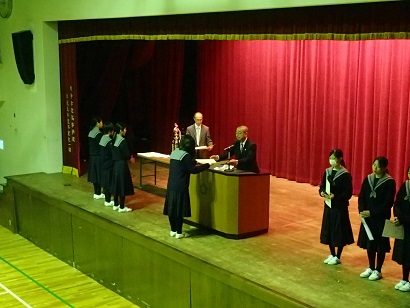 平成２６年度　３学期終業式