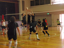 保護者会バレーボール練習会
