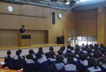 教育実習生講演会