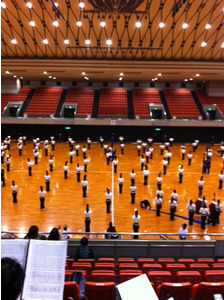 吹奏楽部：マーチングバンド全国大会に向けて！！