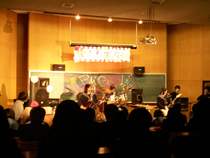 軽音楽部：泉陽高校部内ライブに出演