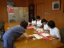 中学生の皆さんが学校訪問②