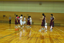 バスケットボール部：大阪府私学大会第３位