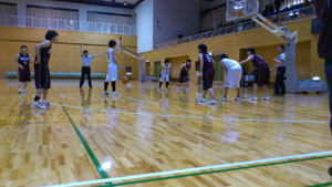 バスケットボール部：大阪高等学校新人大会で第６位