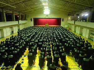 第3学期始業式