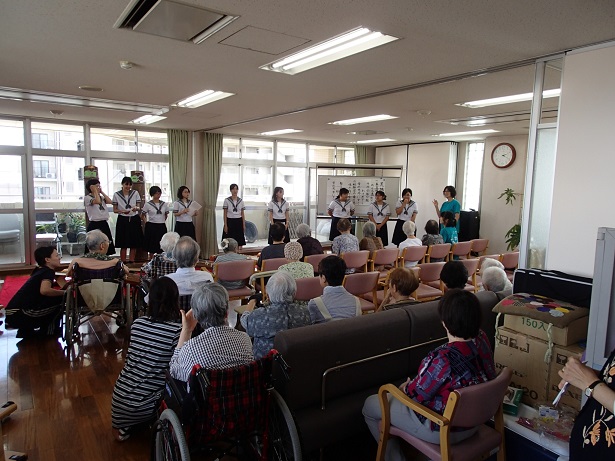 筝曲部・コーラス部の合同ミニ演奏会