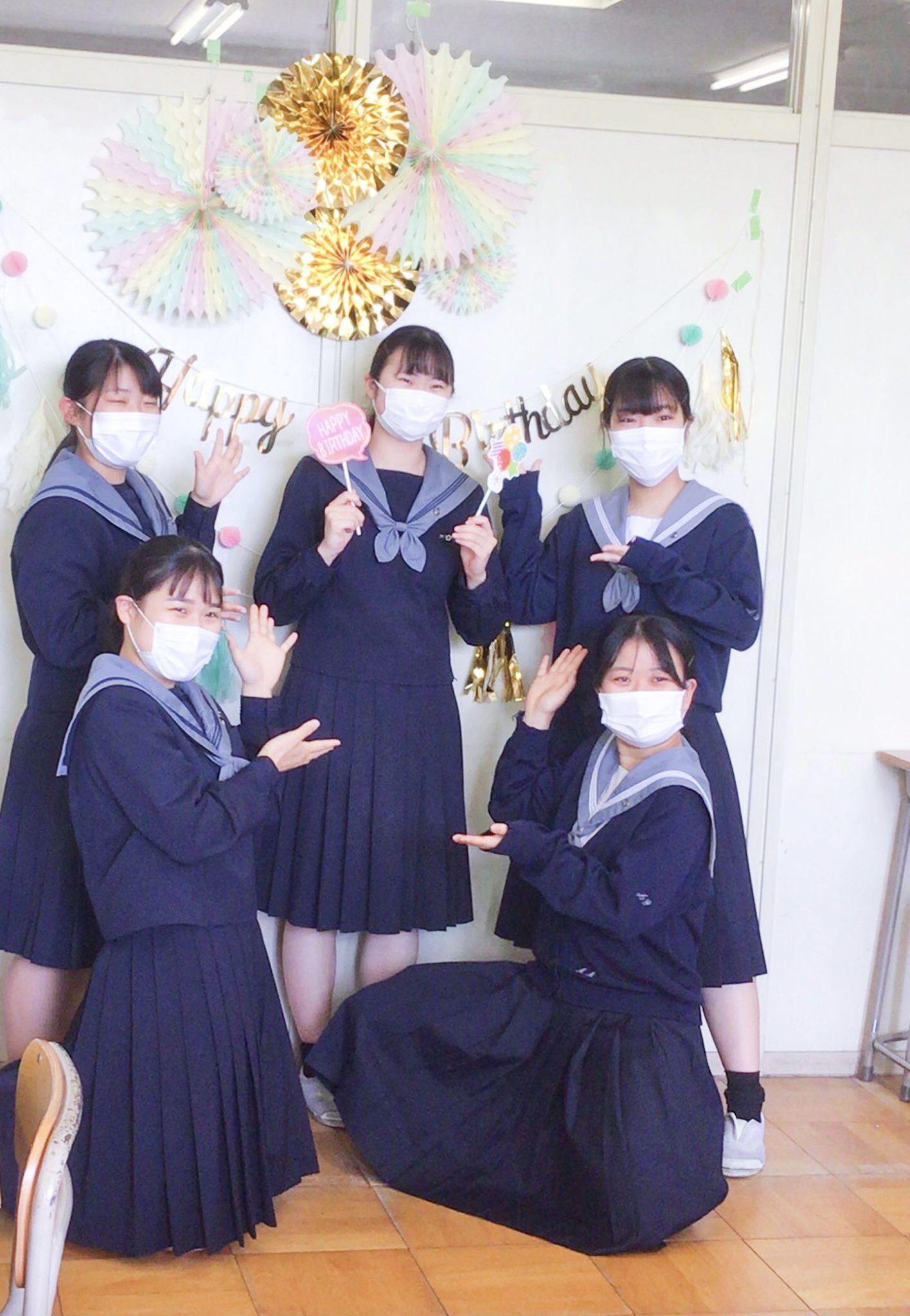 5月のバースデー企画を実施しました！ 明浄学院高等学校